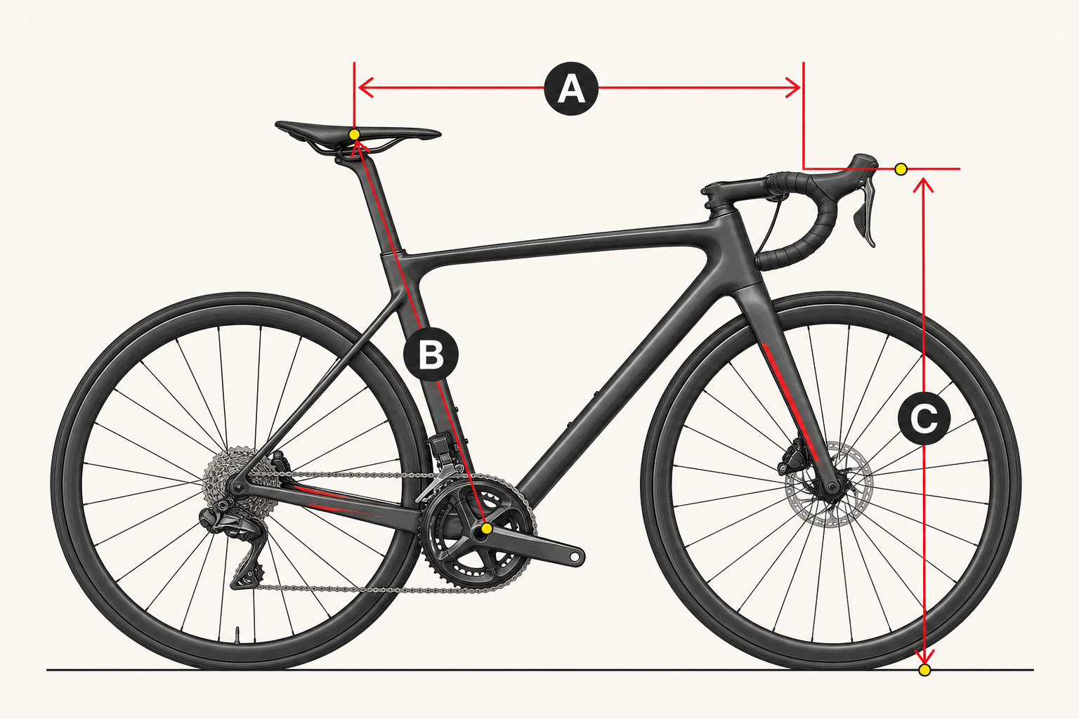 How to measure yourself and your bike