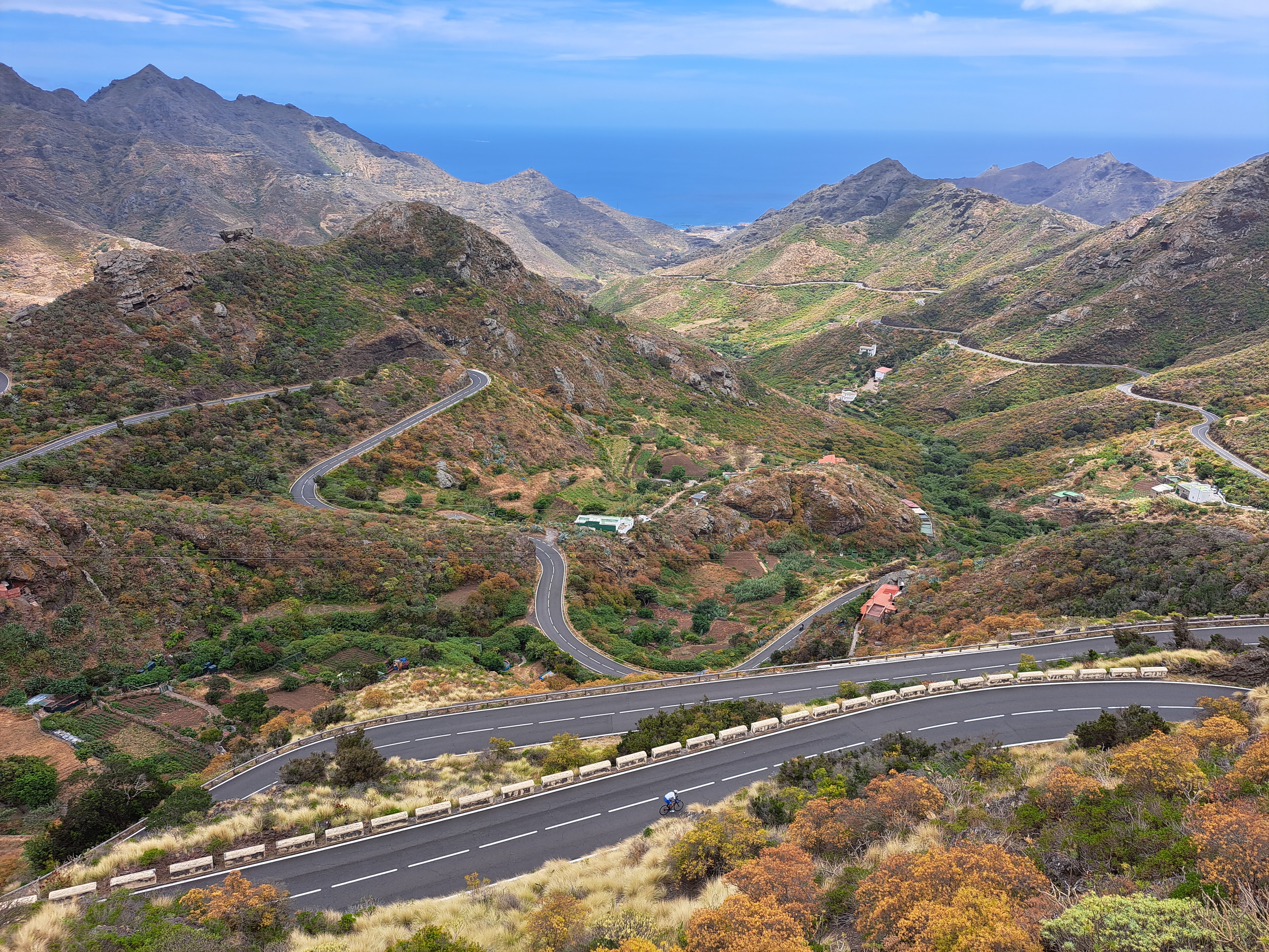 Mountain roads used by Cycling Islands in the Canary Islands