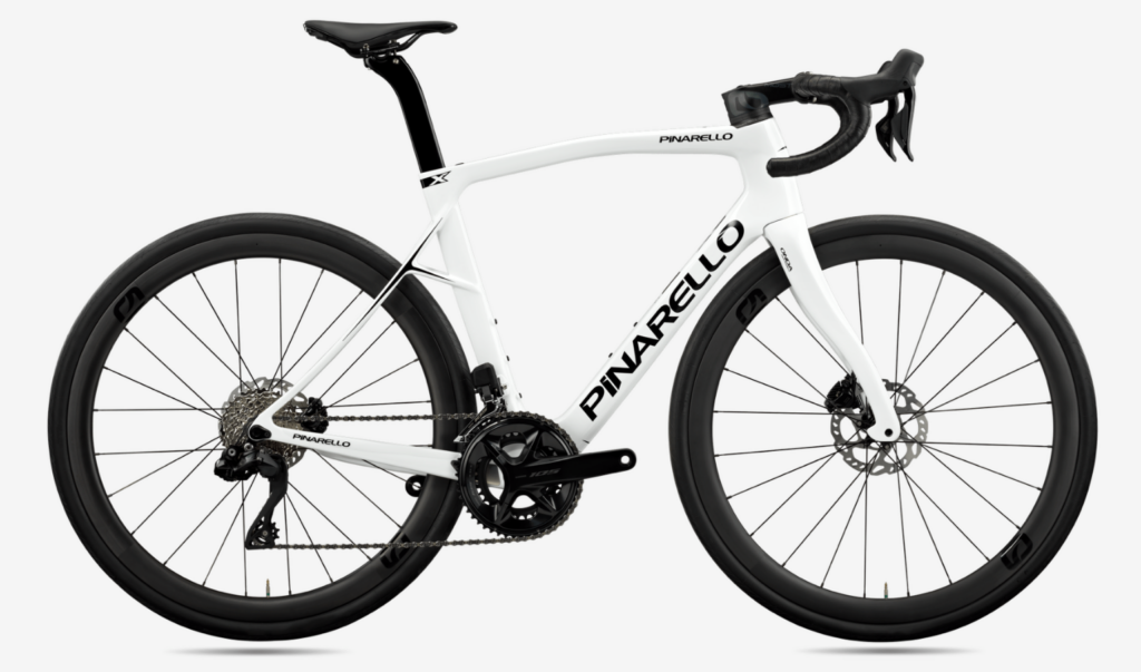 Pinarello X 105 Di2 Carbon Wheels rental bike in Tenerife