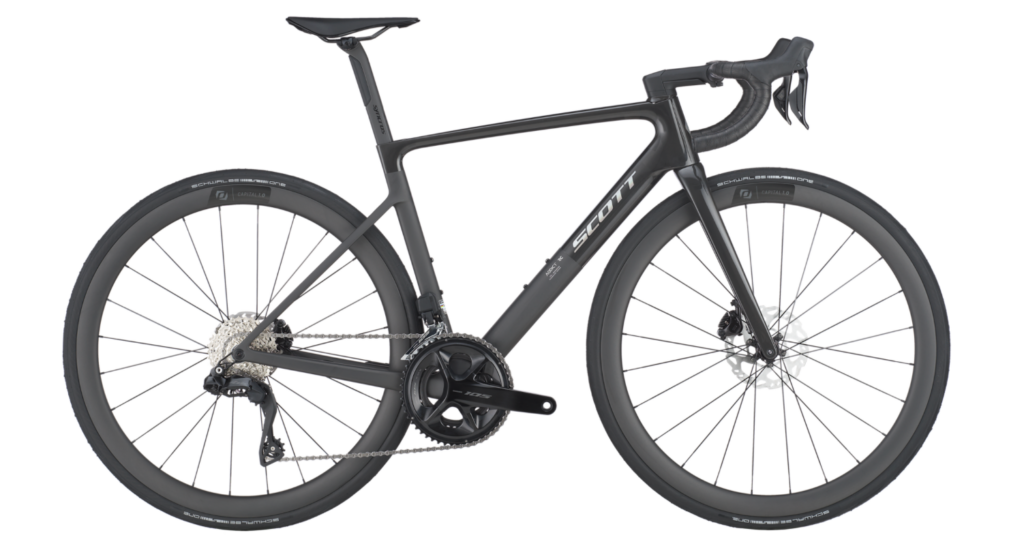 Scott Addict RC 105 Di2 Carbon Wheels rental bike in Tenerife