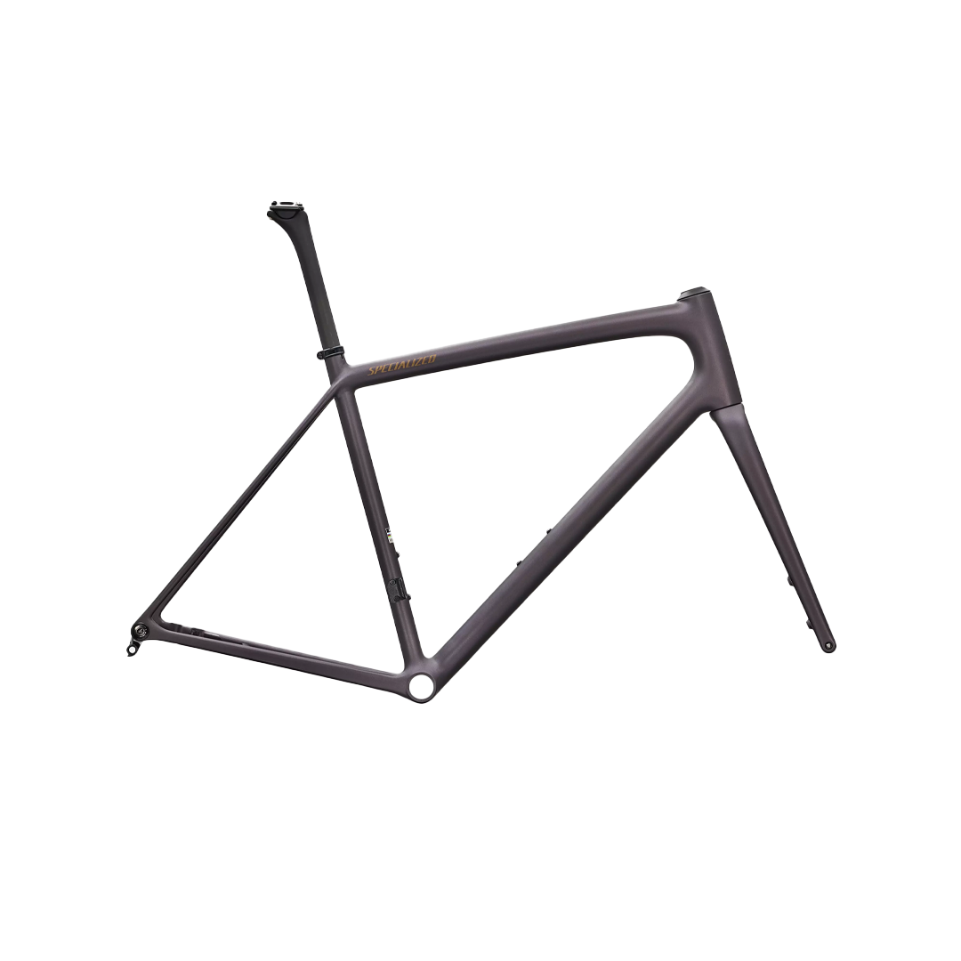 Specialized S-Works Aethos 2 Frameset FACT 12r Carbon Rtp Raw Carbon / Premium Fjord Metallic 54
