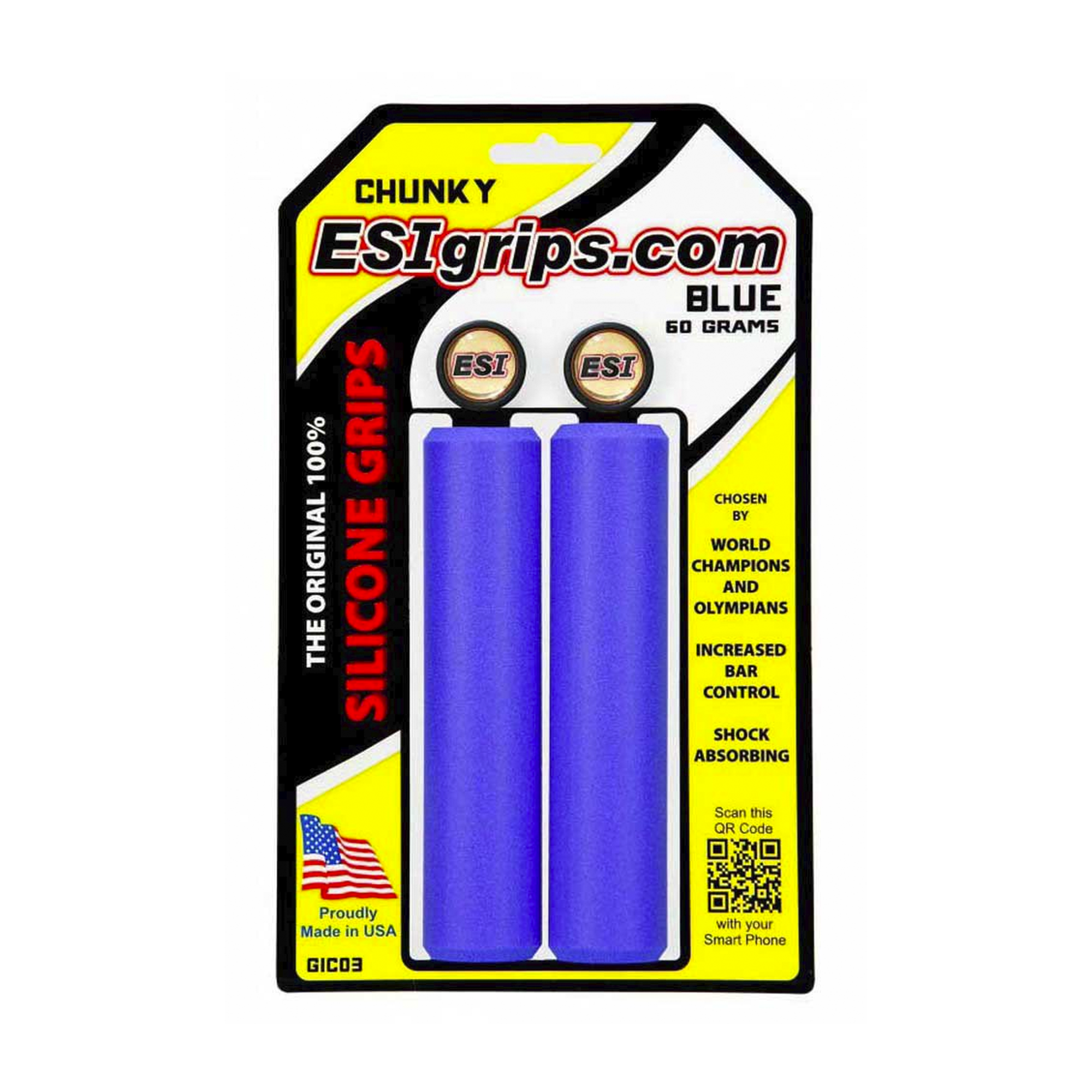Puños ESIgrips Chunky - Negro