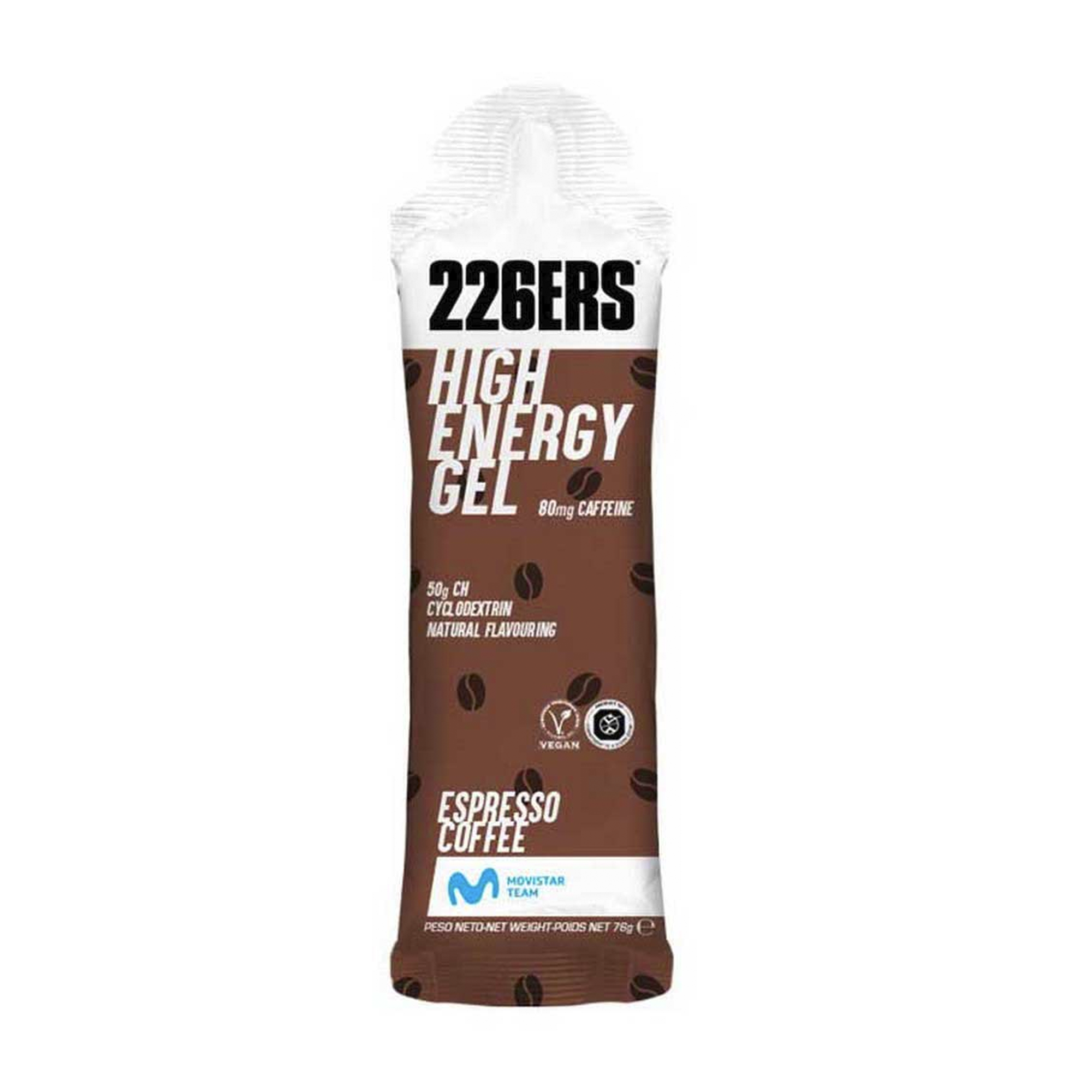 226ers Gel High Energy Cafeina 80mg