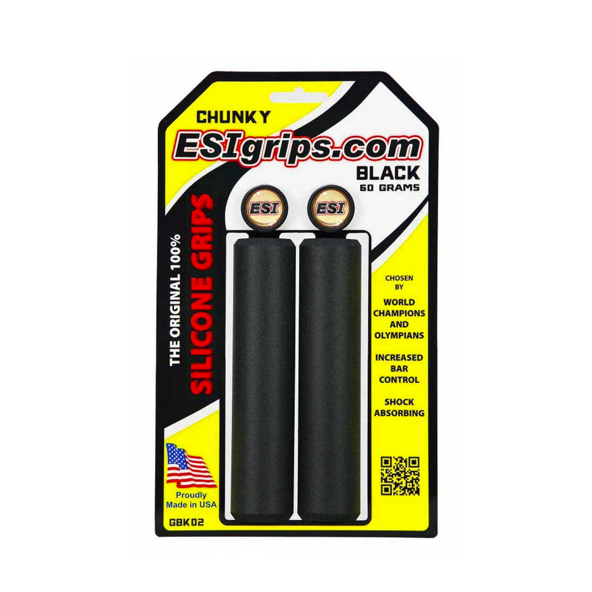 Puños ESIgrips Chunky - Negro