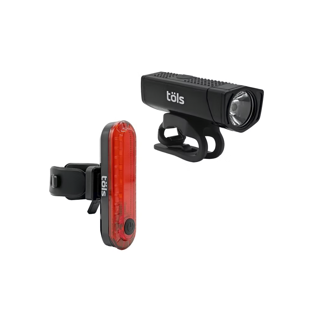 Faro + Piloto Töls Set USB Light 350/ 20 lumens