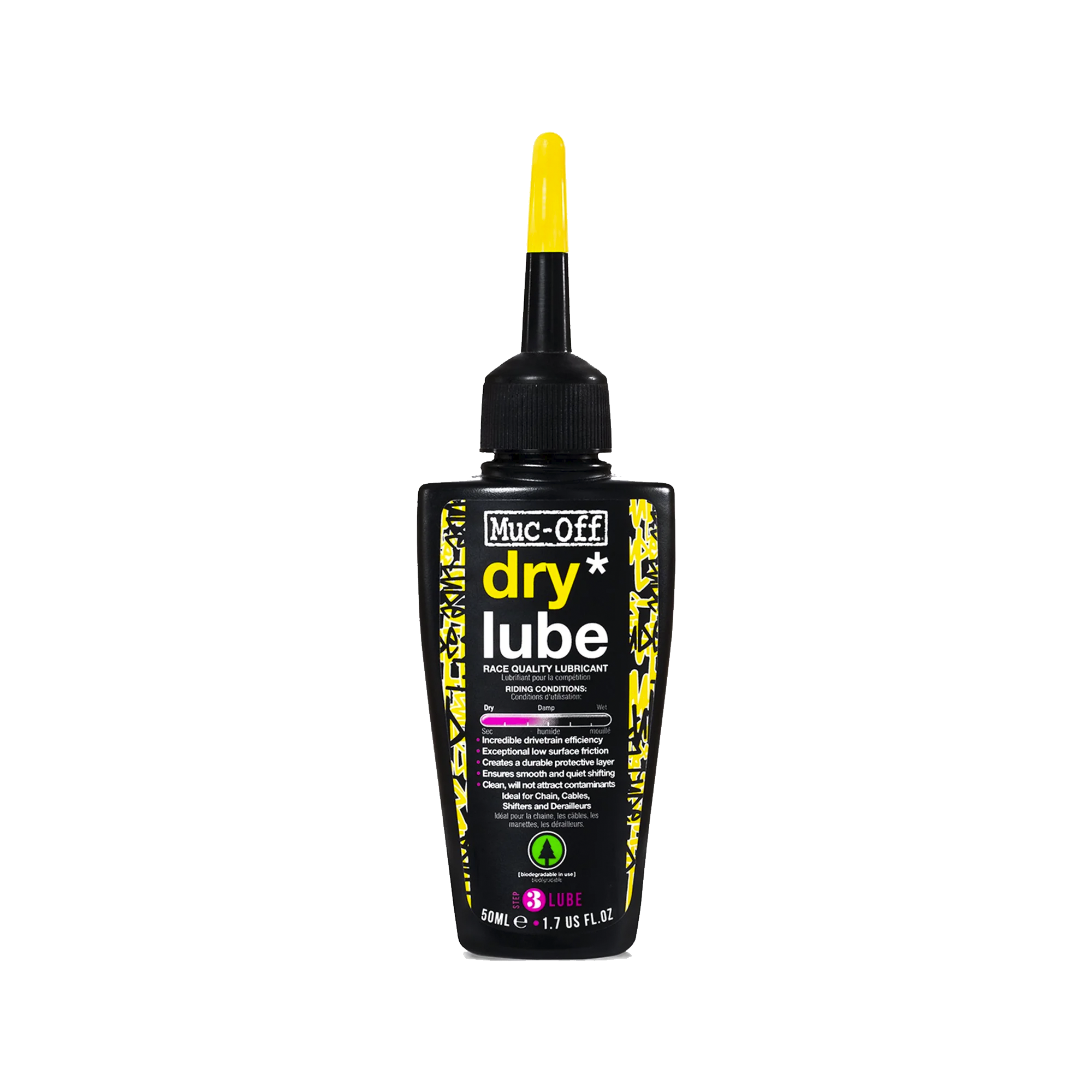 ACEITERA LUBRICANTE CADENA MUC-OFF CLIMA SECO