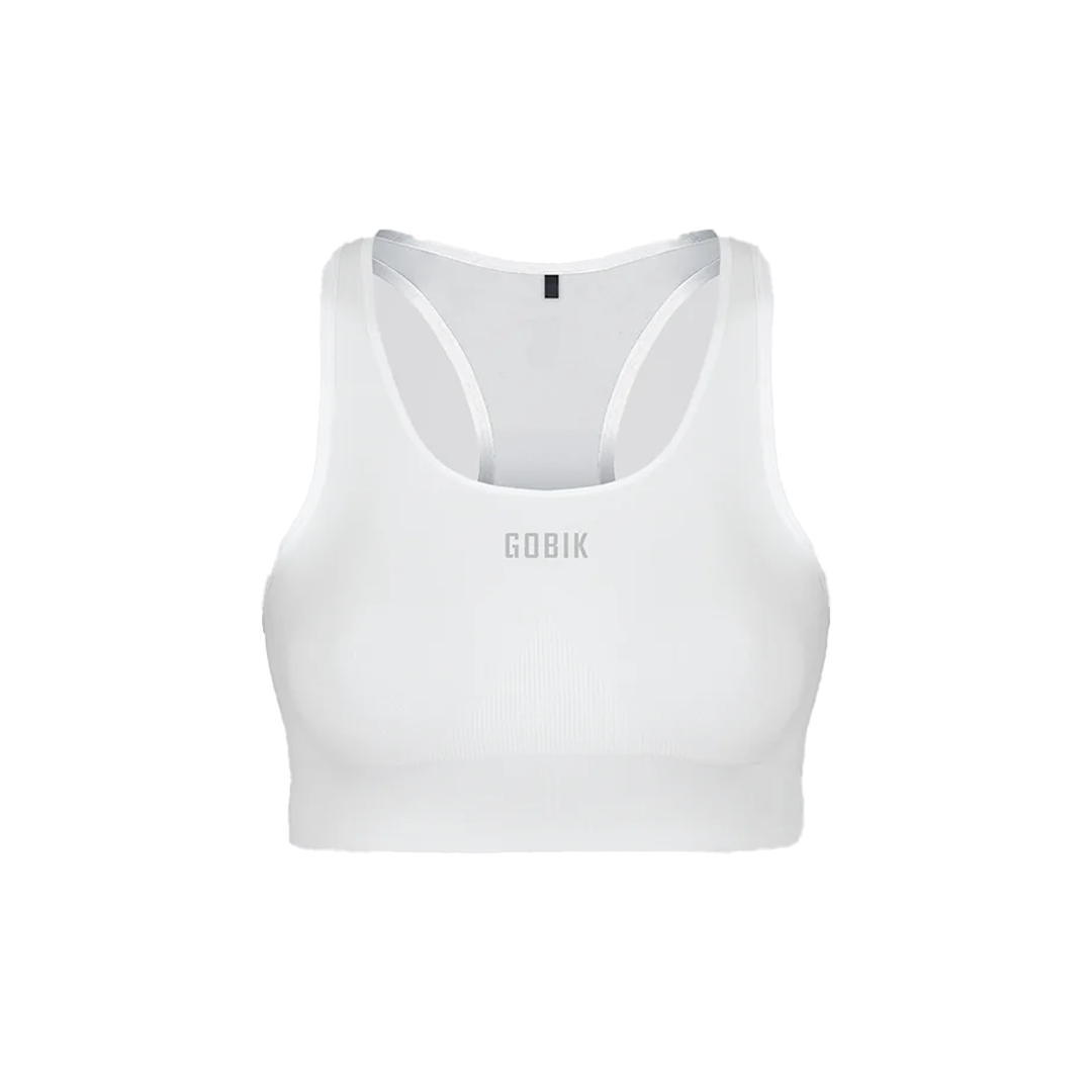Sujetador Gobik Lithe Seamless Top Chalk