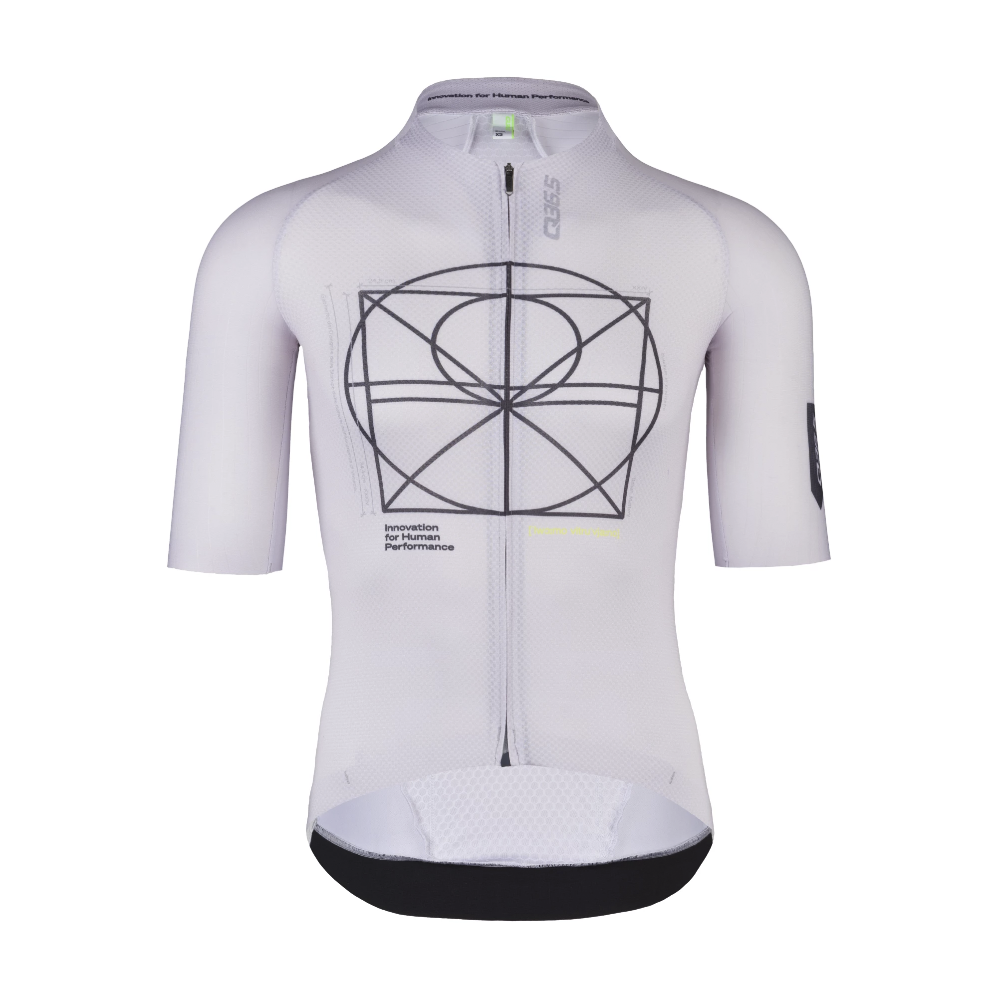 Maillot Q36.5 Gregarius Clima Vitruvian Grey